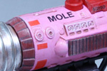 アオシマの ミニジェットモグラをピンクで塗装